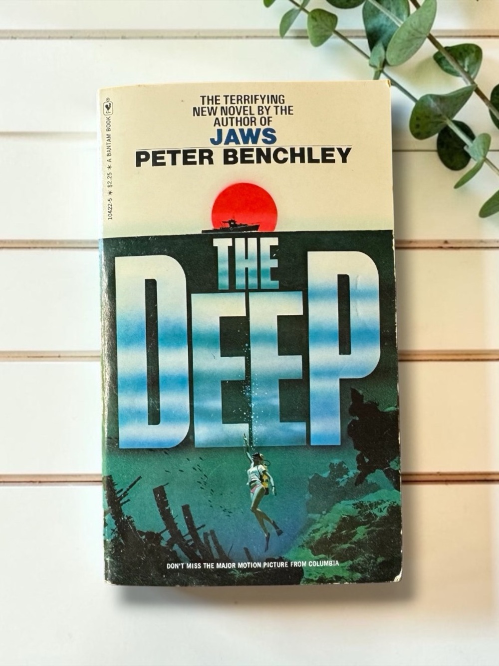 Vintage 1977 The Deep Peter Benchley Bantam Movie Tie-In Paperback